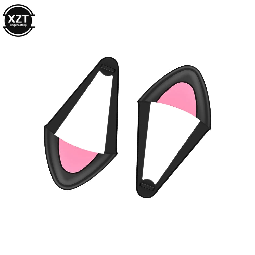Cute Headphones Accessories Cat Ear Suitable for Headphone Gaming Headsets Attachment Stereo Headset Decoration