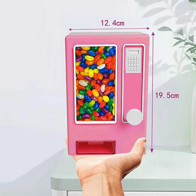 Terrific Mini Candy Machine, Manual Desktop Dispenser, Perfect for Christmas or Birthday Gifts