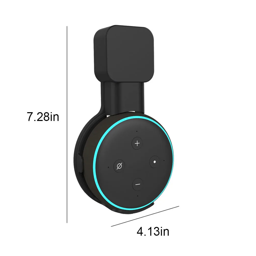 1/2PCS Outlet Wall Mount Stand Hanger for Amazon Alexa Echo Dot 3rd Gen Work For Amazon Echo Dot 3 Holder Case Plug In Bedroom