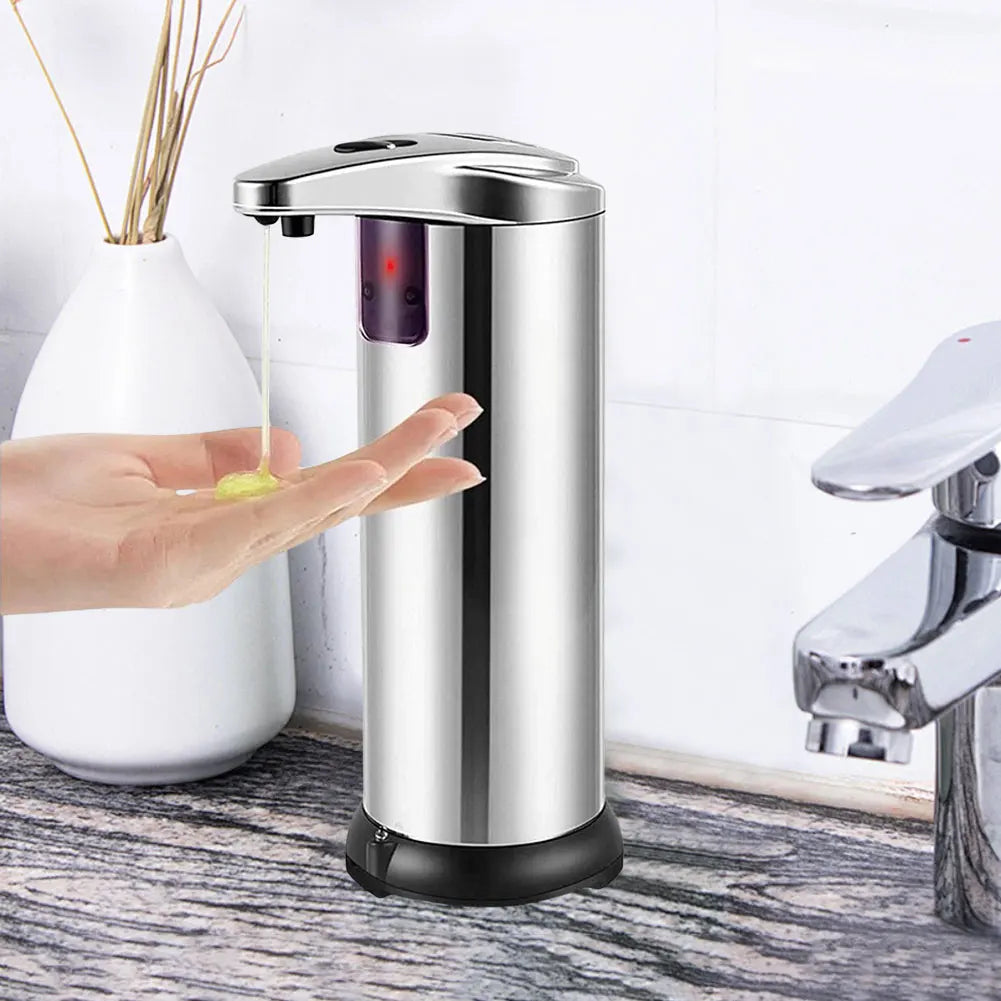 1/2PCS Automatic Soap Dispenser Touchless Hands Free Auto Soap Dispenser Intelligent Liquid Soaps Container Bathroom Accessories