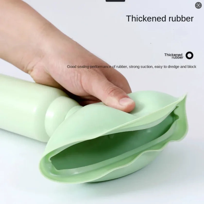 Silicone Toilet Pipe Plunger Vacuum Suction Cups High Pressure Pump Anti Blocking Unblocking Pipeline Drain Household Reusable