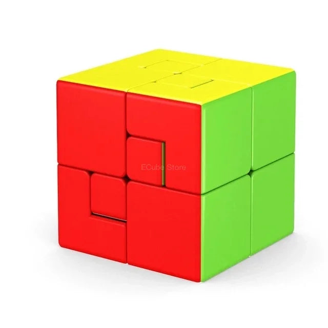 [ECube] MoYu MeiLong Magic Cubes 3x3x3 Puppet Stickerless Cubing Classroom Puzzle 3x3 Puppet 1 2 Professional Educational Toy