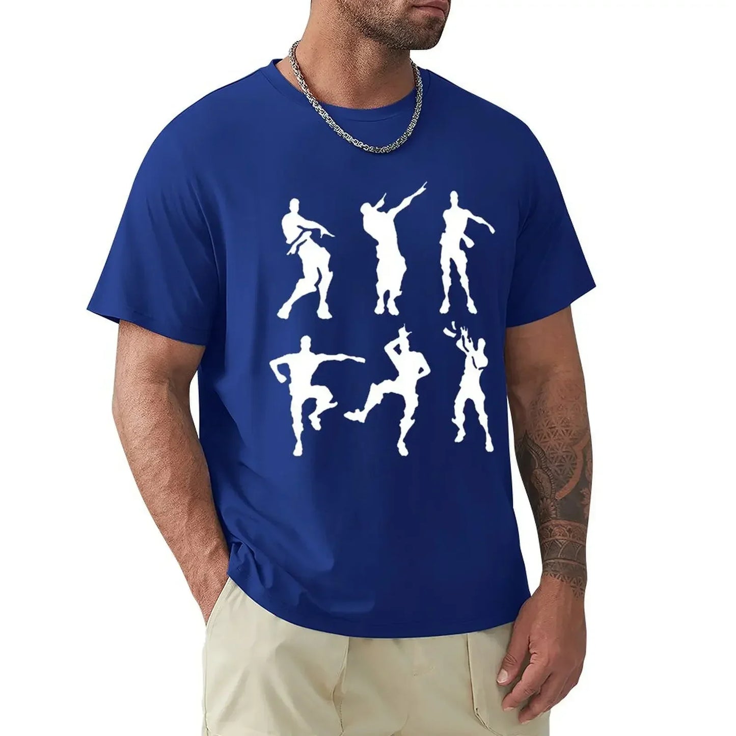 Fortniter Celebrations T Shirt Adult Men's Gaming Dance T-Shirt Discout Hot New Fashion Short Sleeve TShirt Cotton Top Tees