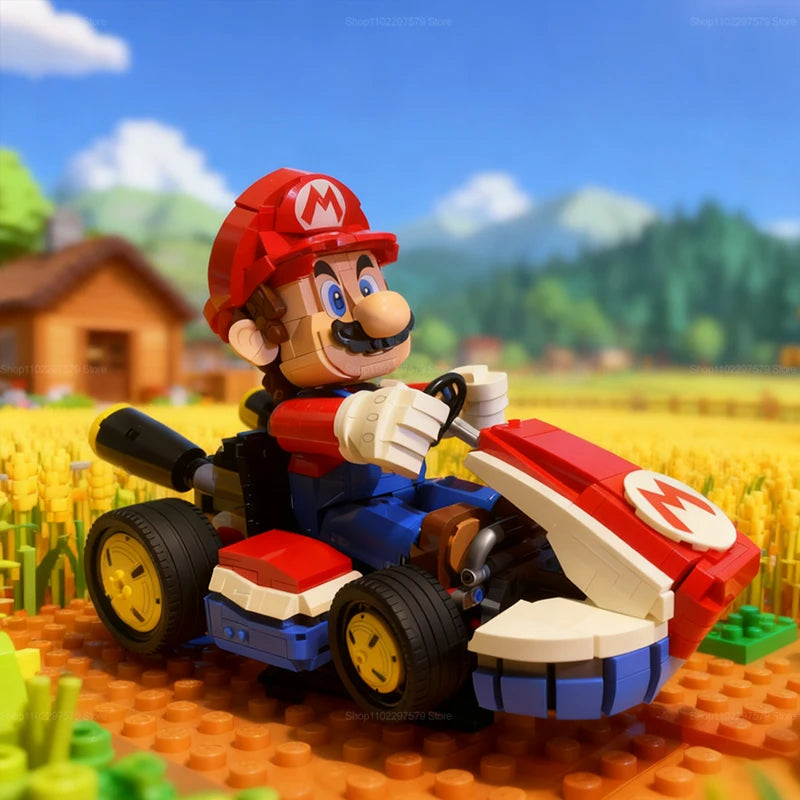 New Kart Car Building Blocks Kit Educational DIY Toys Racing Car Assembly Bricks for Kids Aldult Gift Creative Play Set 1972 PCS