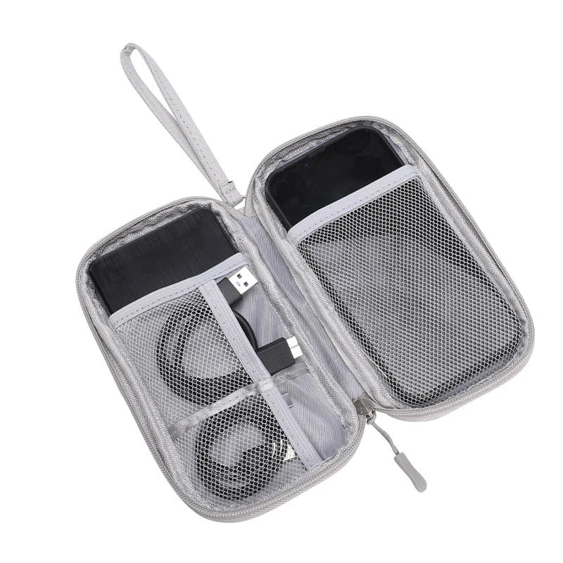 Portable Travel Portable Digital Product Storage Bag USB Data Cable Manager Earphones Mobile Power Storage Bag