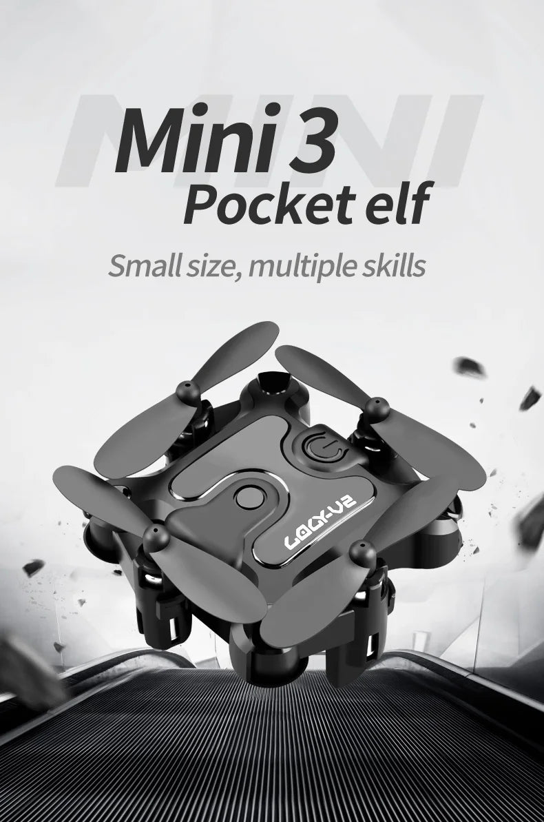 Mini V2 Drone 8k Professional Hd Dual Camera 5G FPV Air Pressure Wifi Remote Control Aircraft Obstacle Avoidance Aerial Drone