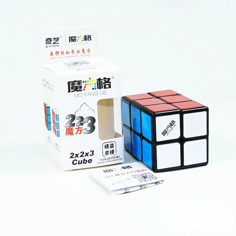 Qiyi 3x3x3 4x4x4 5x5x5 Professional Magic Cube Black Sticker Speed Cube Puzzle Learnning Cubo Magico Toys for Children Kid Gifts