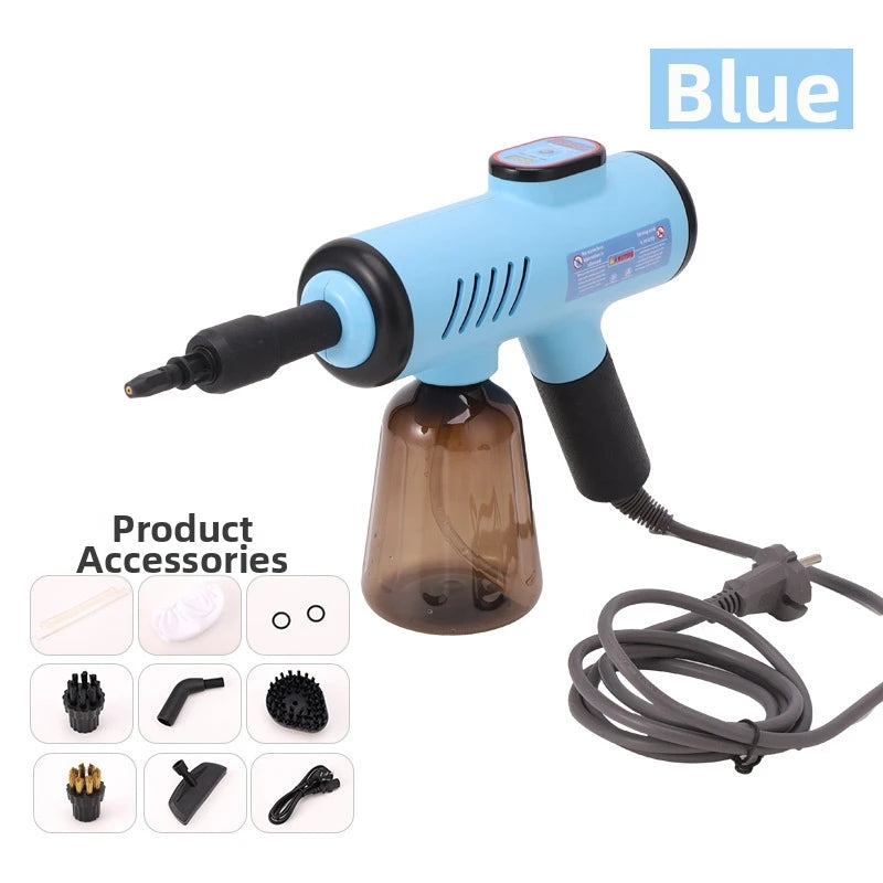 Hand-Held Steam Cleaner, High-Temperature Sterilization And Decontamination, Multifunctional Household Portable Large Water Tank