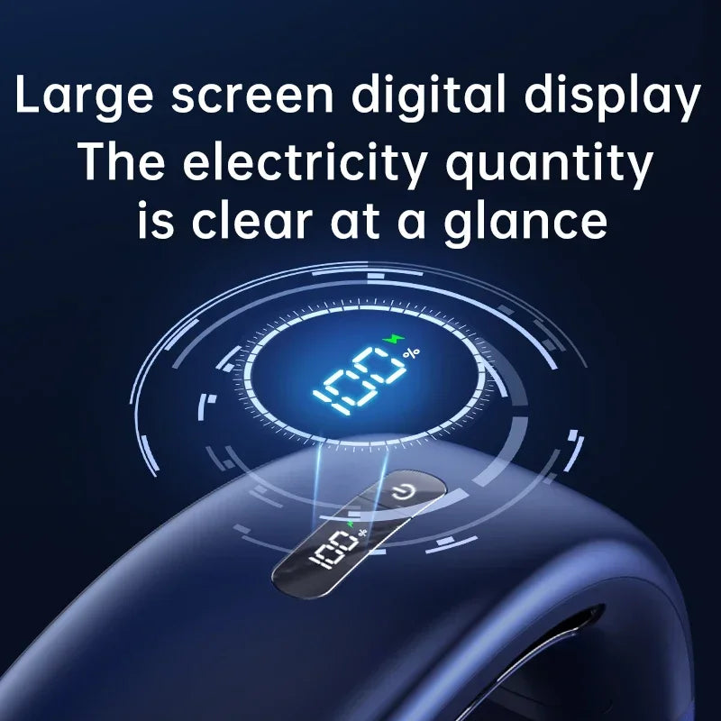 Portable Neck Fans for Outdoors Sports Rechargeable USB Mini Air Conditioner Fan Bladeless Neck-hanging Cooling Fan Air Cooler