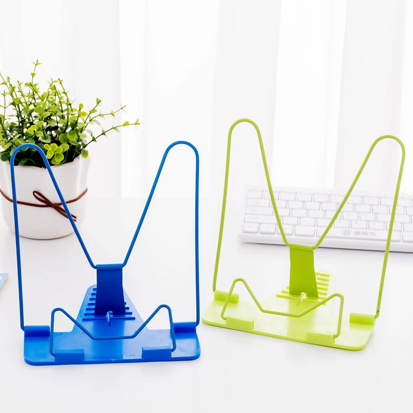 Simple Reading Rack Multifunctional Reading Rack Student Book Stand Bookshelf Colourful