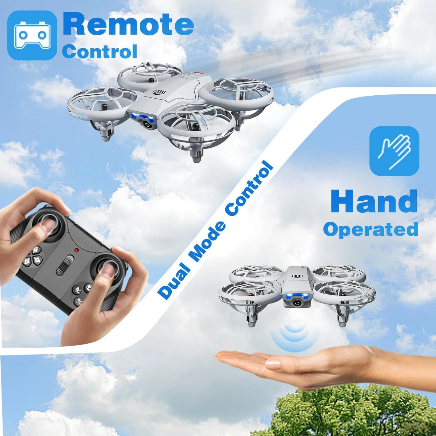 V8 Mini Drone 4K Professional Wide-Angle HD Camera WiFi FPV Height Hold Foldable RC Drone Quadrotor Helicopter Children's Toys
