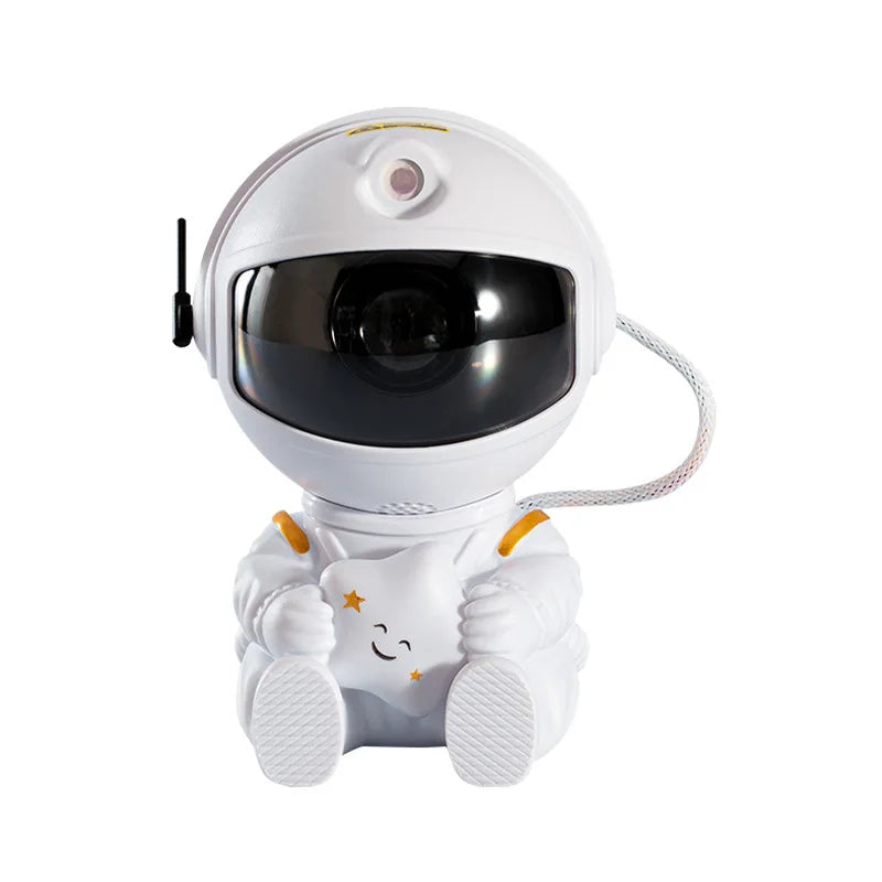 Starry Sky Astronaut Projection Lights Rocket Astronaut Galaxy Projection Night Light Atmosphere Lights Adult Gift Bedroom Decor