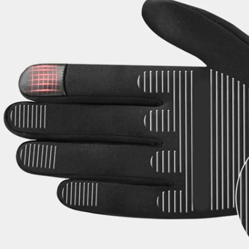 Heated Gloves For Men Motorcycle Ski Snow Warmer Gloves Heated Work Gloves Waterproof Touchscreen Rechargeable Windproof