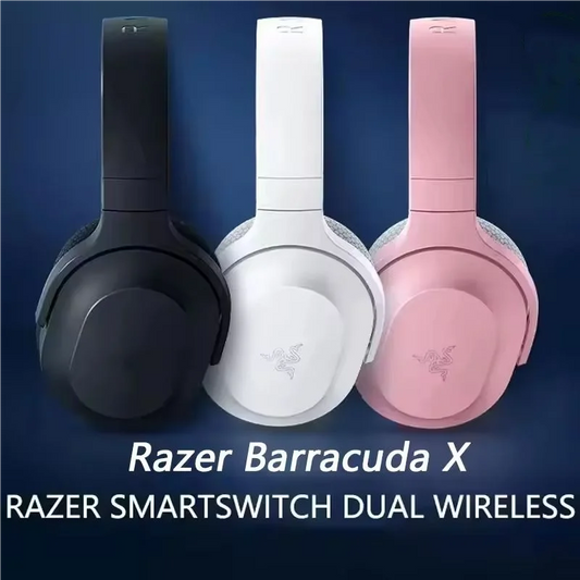 Razer Barracuda X Wireless Bluetooth Gaming Headset, Multi-Platform, USB-C Microphone Connection, PC Gamer Headphone