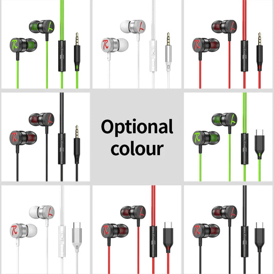 Headset Gamer Headphones Wired Earphone Gaming Earbuds With Mic For Pubg PS5 CSGO Casque Phone Tablet Laptop Universal Game