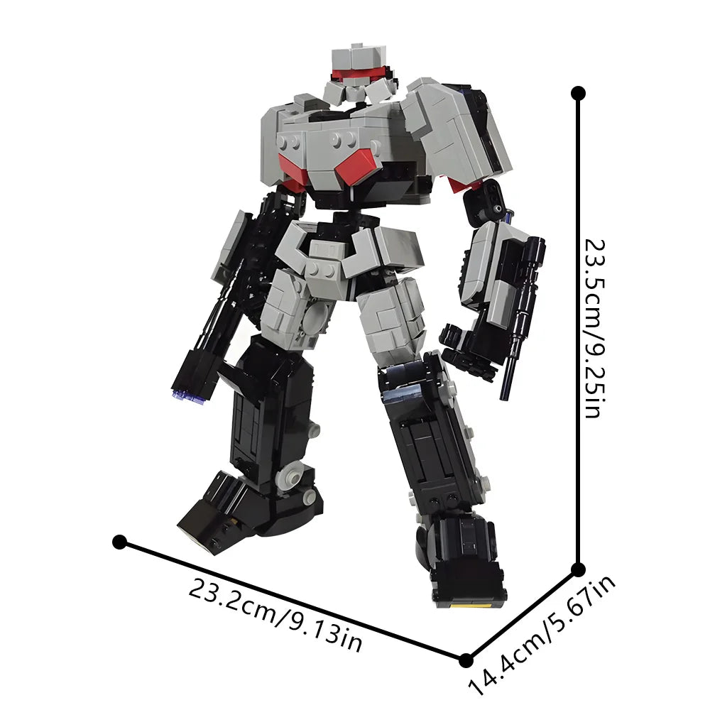 Moc Shapeshifting Robot Building Blocks - DIY Assembly Toy for Kids & Adults, Inspired by Autobots Movies
