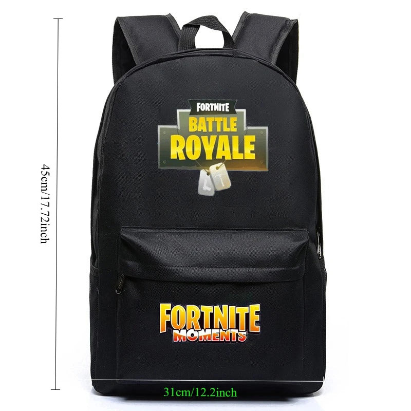 Fortnite Game logo Handsome backpack Leisure backpack Small gift