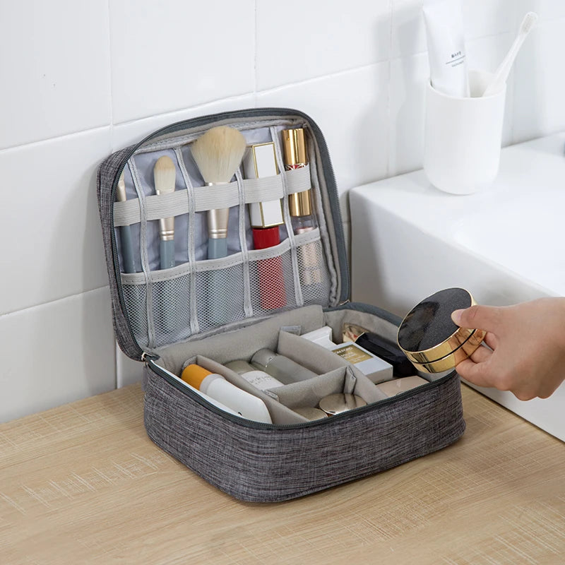 Electronics Organizer Travel Cable Organizer Bag for Electronics Accessories, Portable Tech Carring Large Storage Case for Charg