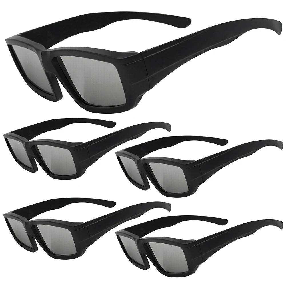 1/2/3/5 Pack Solar Eclipse Glasses Meets ISO 12312-2:2015(E) Standards Safe Shades for Direct Sun Viewing