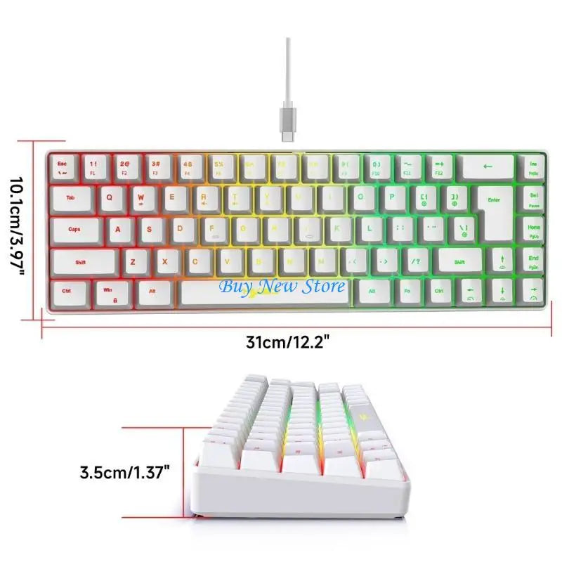 20CE V200 RGB Gaming Keyboard with Character Recognition and RGB Experience