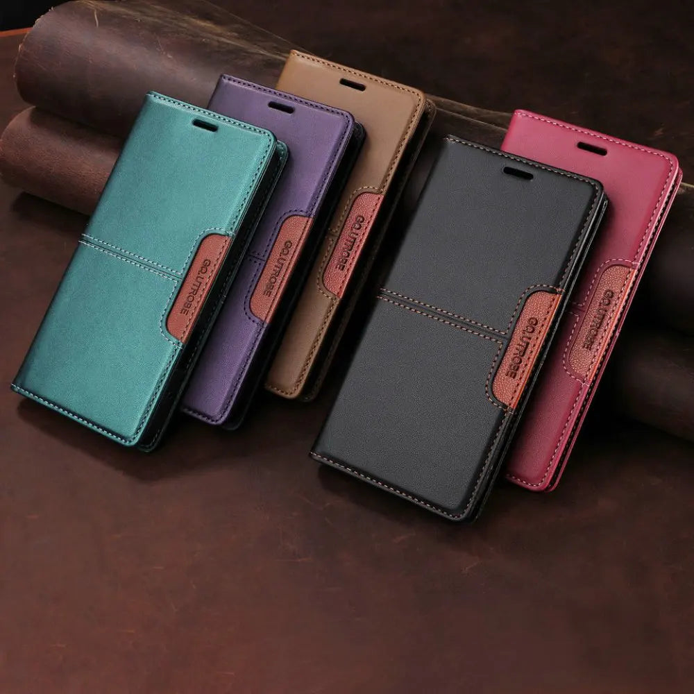 Phone Caes for iPhone 17 Pro Max 5G Luxury Cover Leather Book RFID Coque iPhone 17 Case iPhone17 Air 17Pro ProMax Wallet Fundas