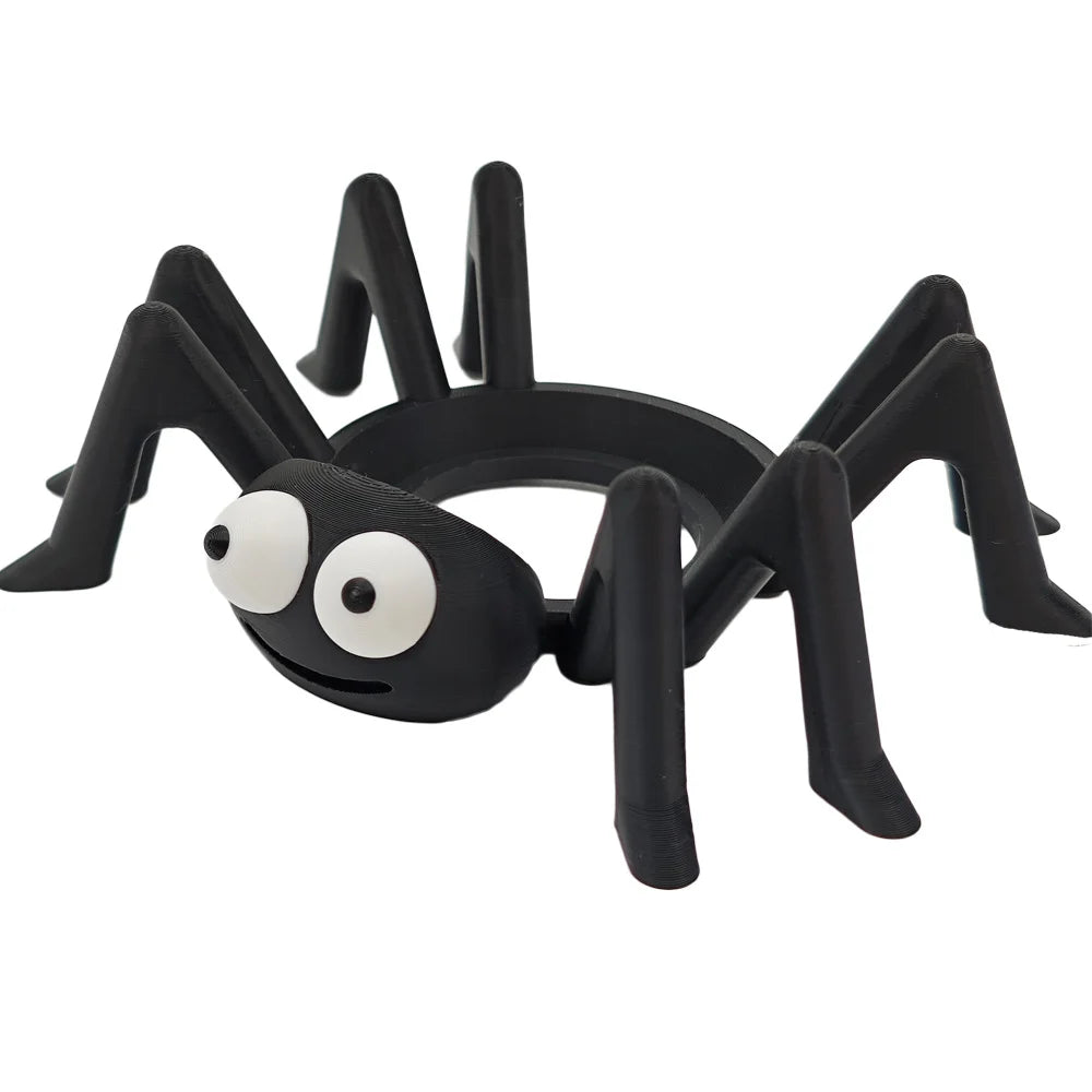 3D Printed Big-Eyed Spider Speaker Stand for Echo Dot 4th/5th Generation, Cool Desktop Decoration, Birthday Gift