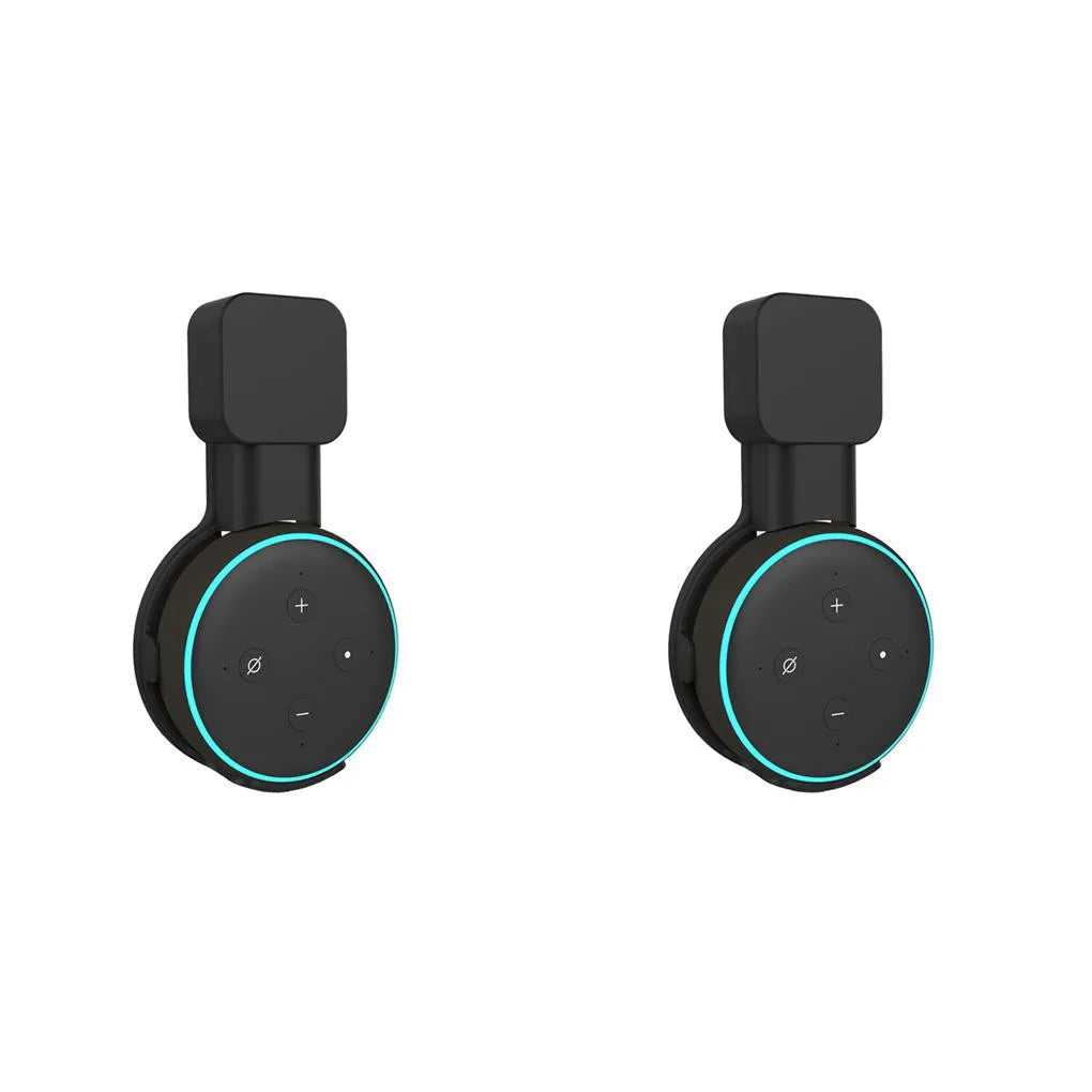 1/2PCS Outlet Wall Mount Stand Hanger for Amazon Alexa Echo Dot 3rd Gen Work For Amazon Echo Dot 3 Holder Case Plug In Bedroom