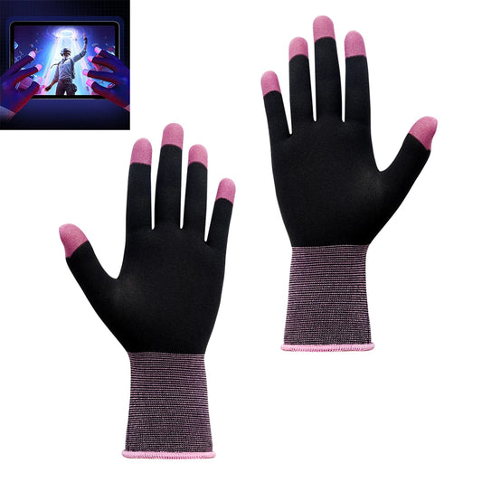 1 Pair Touch Screen Gloves Highly Sensitive Game Playing Gloves Anti-Sweat Breathable for PUBG E-Sports Sara Gaming Gloves