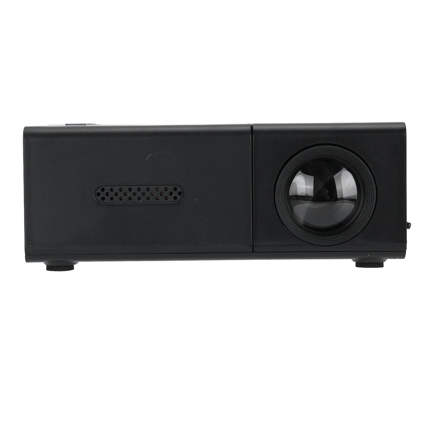 Portable Projector LED Movie Projector 6000lm Brightness HiFi Stereo Speaker HD USB 3.5mm Port for Home Gathering for Phone PC