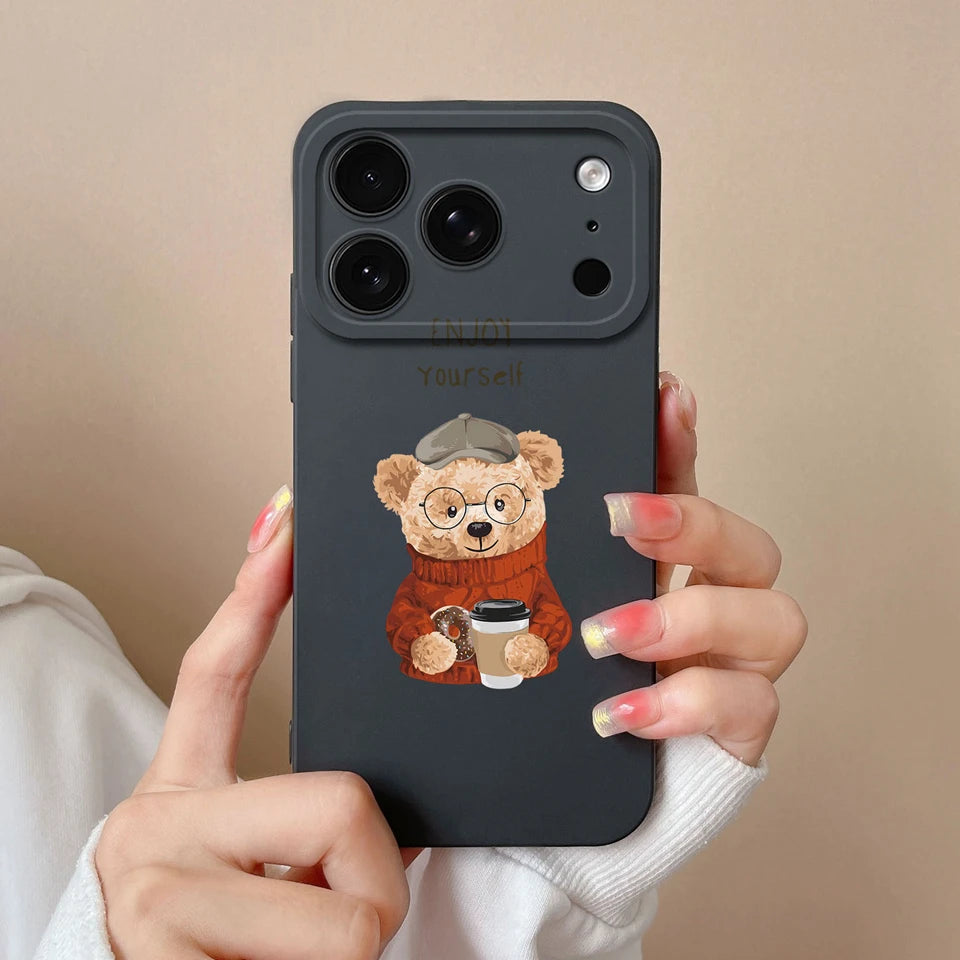 Case For iPhone17 17Air 17Pro 17ProMax Butterfly Love Heart Anti-fall Dustproof Trendy Housing For iPhone 17 Pro Max Funda Coque