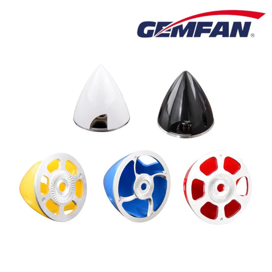 Spinner 38mm 45mm 51mm 57mm 63mm 70mm 75mm for RC Airplane DIY Parts Hobbies Accessories Aluminum base Plastic Spinner Gemfan