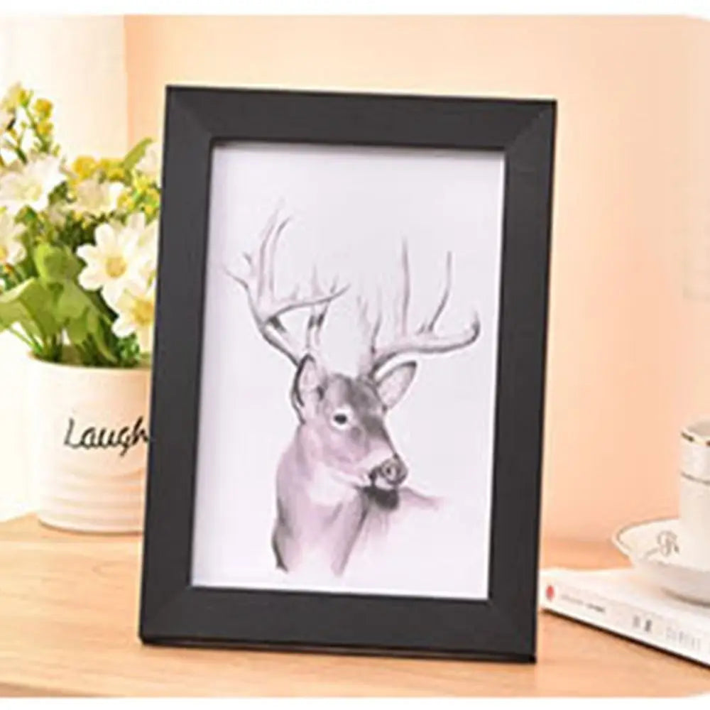 INS Colorful Photo Frame Drawings Handcraft Picture Frame Multi Size DIY Display Holders Home