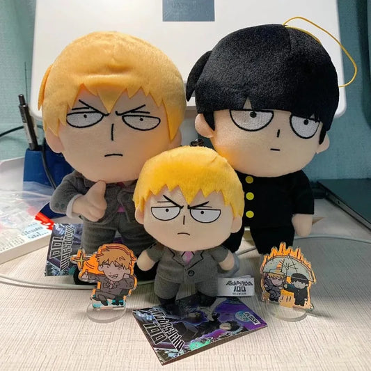 Mob Psycho 100 Cute Ryoga Shirota Plush Doll Cartoon Creative Bed Ornaments Shigeo Kageyama Holiday Gift Anime Periphery