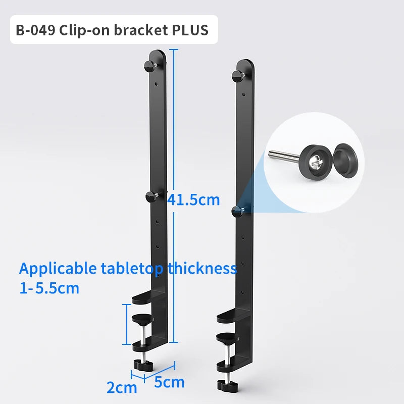 Office Desktop Storage Pegboard: Height-Adjustable Vertical Storage Rack (For Stationery Storage And Decorative Figurine Display