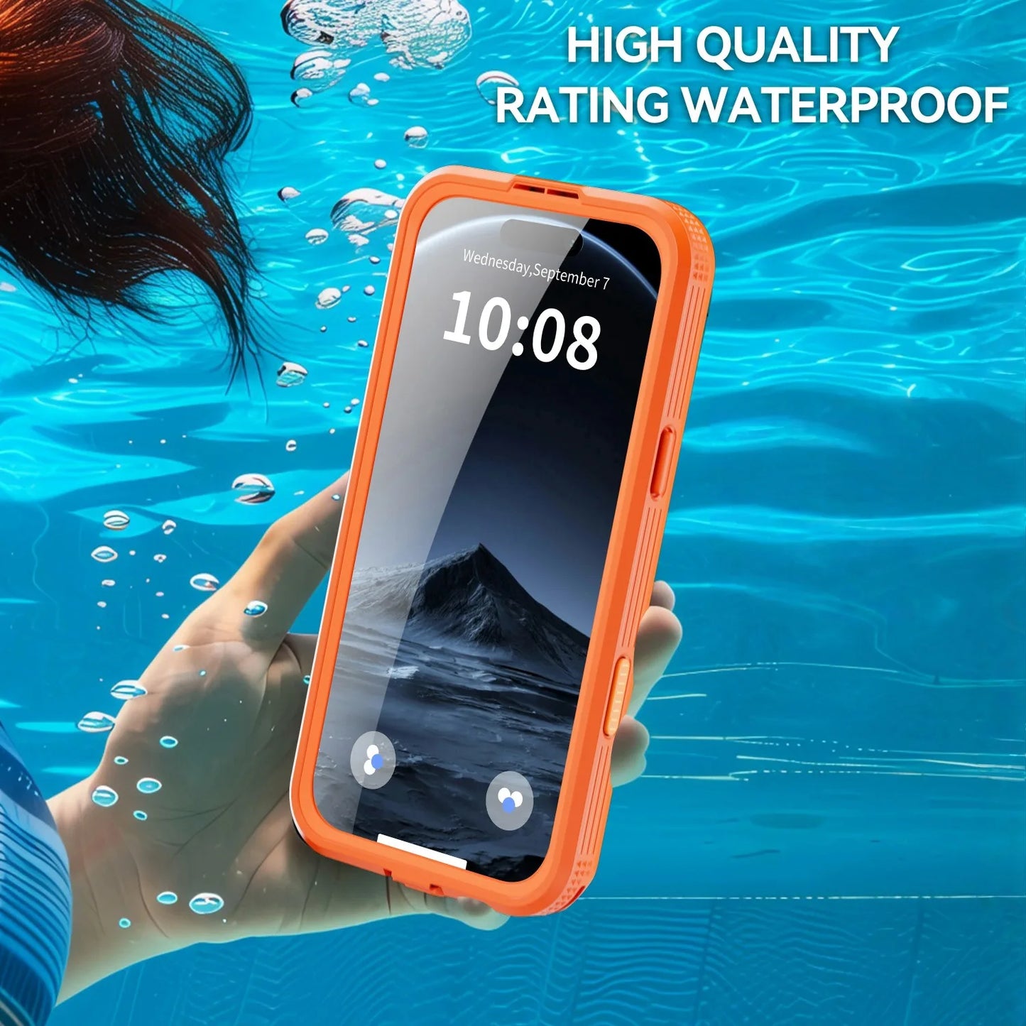 Specially Designed Waterproof Phone Cases For iPhone 17 Pro Max, 17 Air, 16 Plus Pro Max, Suitable For Beach Swimming, Surfing