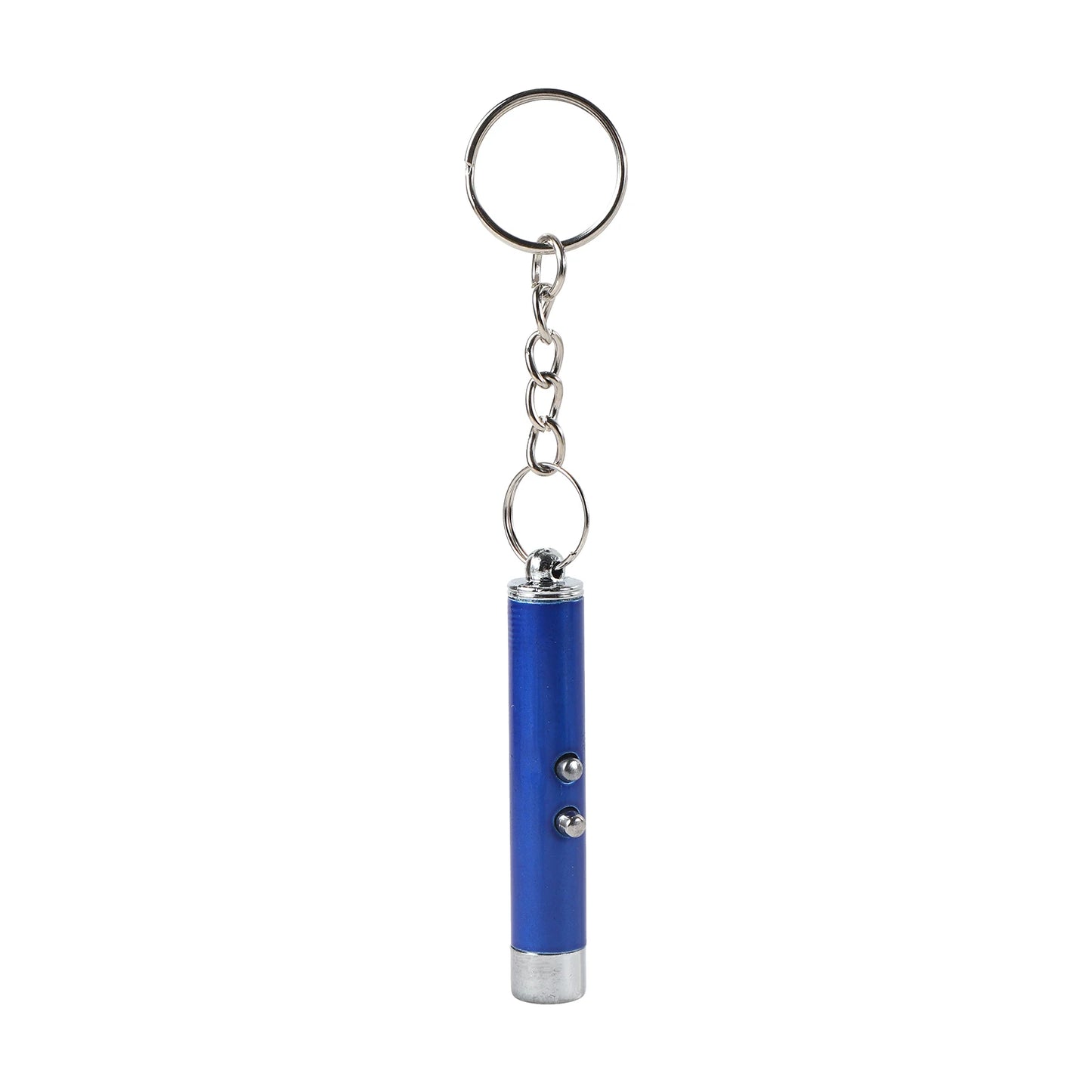 Laser Pointer Interactive Cat Toy Indoor Cat Fun Stick UV Flashlight LED Keychain Kitten Pet Training Play