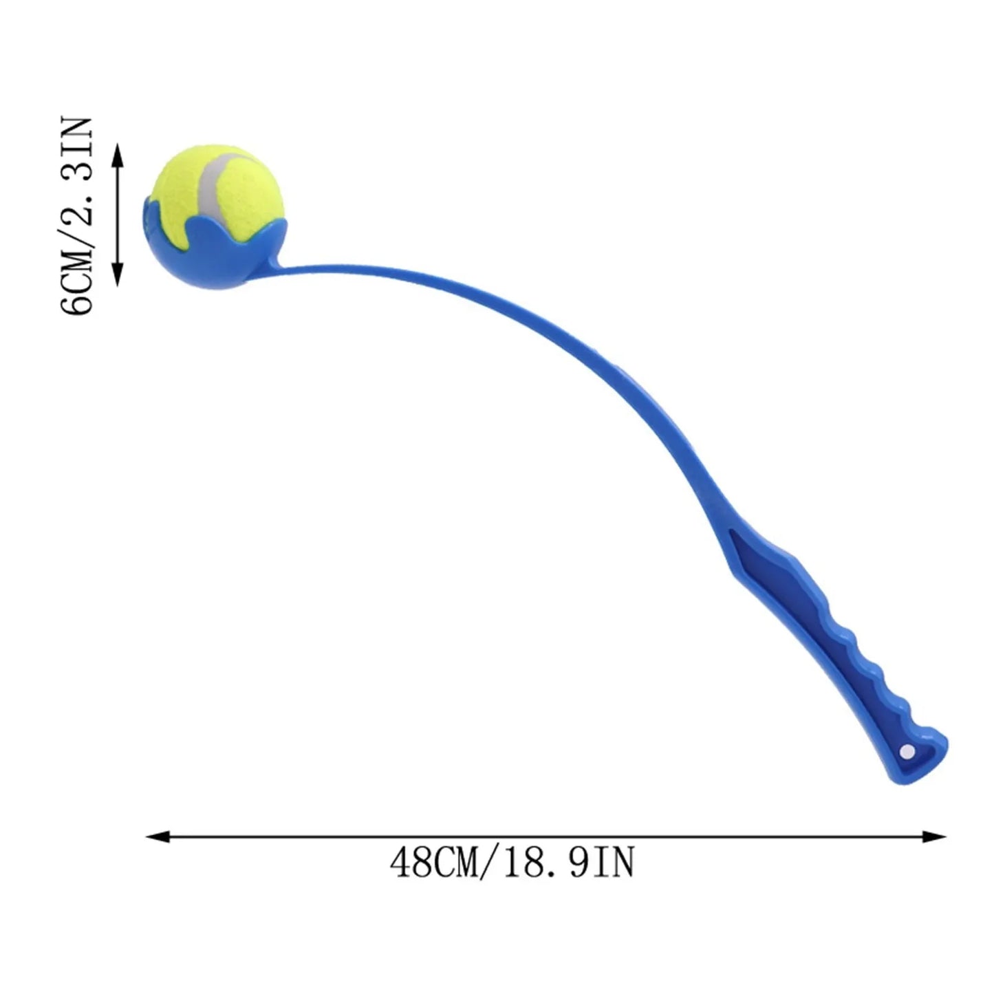 Pet Throwing Stick, Throwing Device, Throwing Toy, Dog and Cat Interactive Ball Picking, 1PC