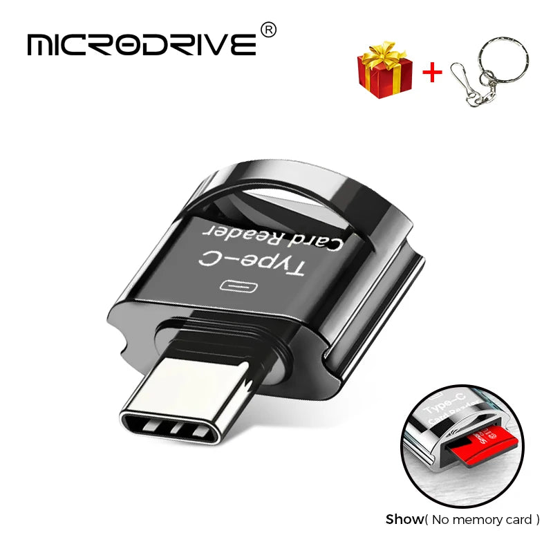 6 in 1 Card Reader USB3.0 to Type C Micro USB Universal OTG Adapter Multifunctional adapter SD TF High-speed transmission