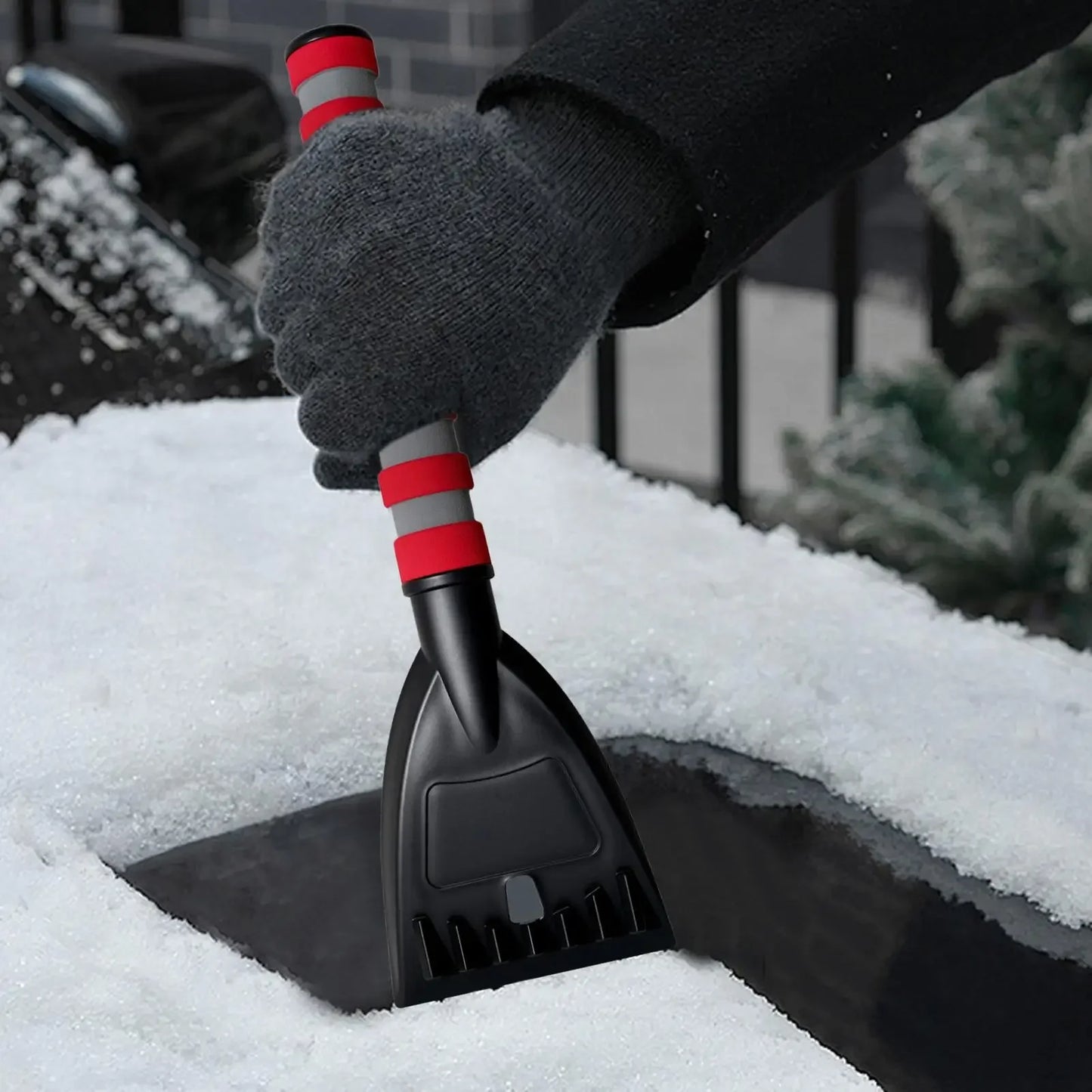 Universal Car Snow Shovel Ice Scraper Multifunctional Auto Windshield Frost Snow Ice Removal Car Accessories