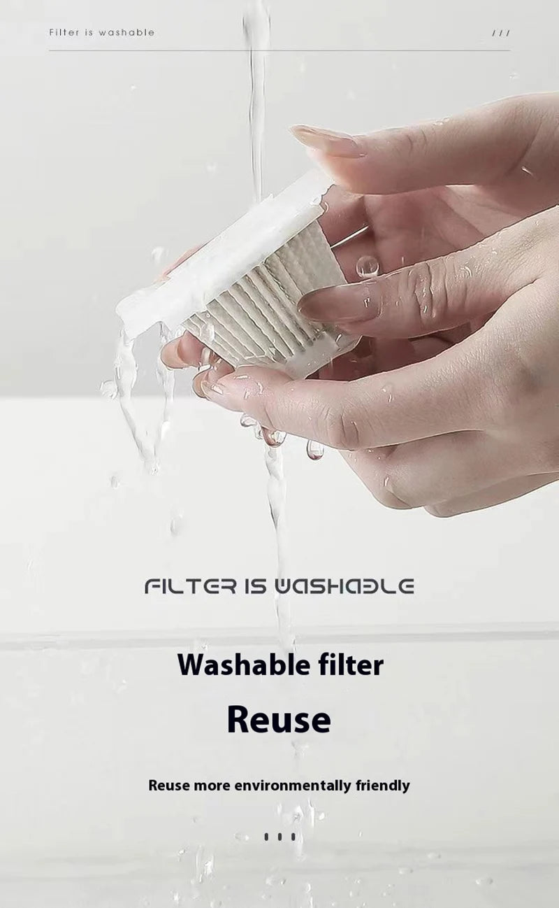 Wireless Mini Vacuum Cleaner Portable Dust Collector Dry And Wet Home Car Dual-Use Handheld Cleaning Appliances USB Charging