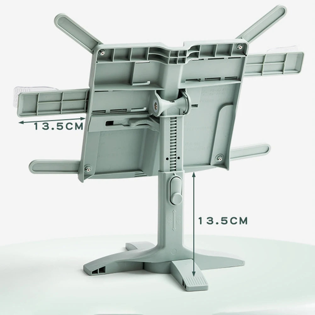 Reading Bookshelf Adjustable Rotatable Lifting Landing Reading Portable Book Support Multifunctional Document Shelf for Home