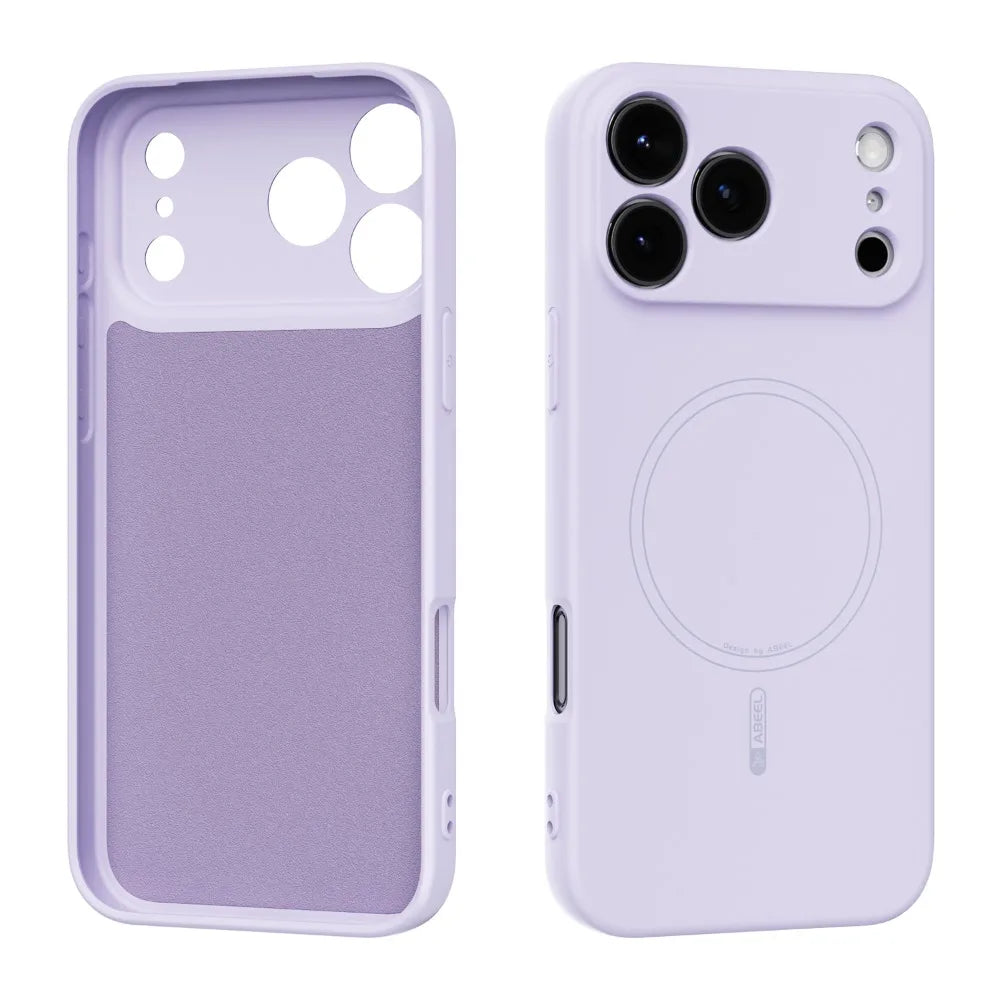 Magnetic for Magsafe Wireless Charge Liquid Silicon Case for iPhone 17 Pro Max 17Air 17Pro 17Pro Max Protective Shell Soft Cover