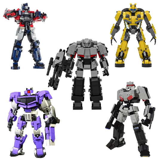 Moc Shapeshifting Robot Building Blocks - DIY Assembly Toy for Kids & Adults, Inspired by Autobots Movies