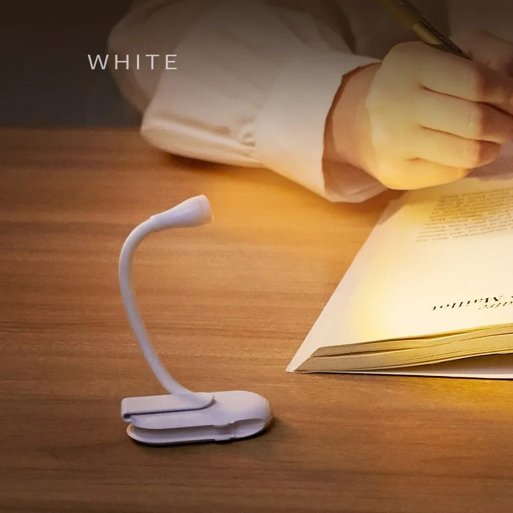 Led Usb Light Steplessly Brightening 3 Colors Book Lamp Room Lights Bed Home-appliance Read Chargeable Fixture Lamps Books Desk