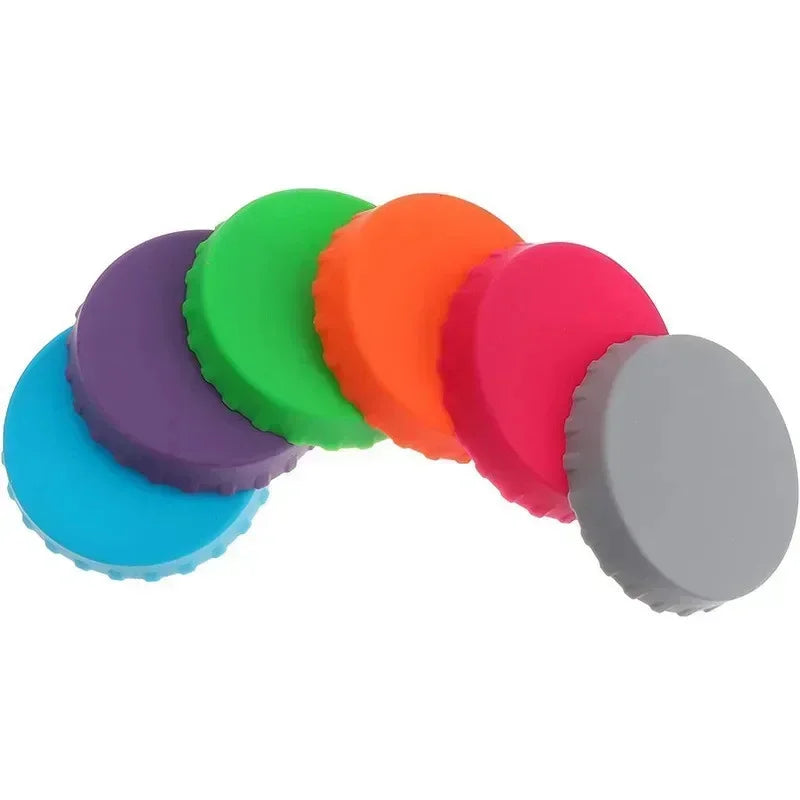 1/3/6PCS Standard Beverage Can Covers Leak Proof Sealing Cap Red Wine Soft Cap Sealing Cap Beverage Can Lids Soda Lid Protectors