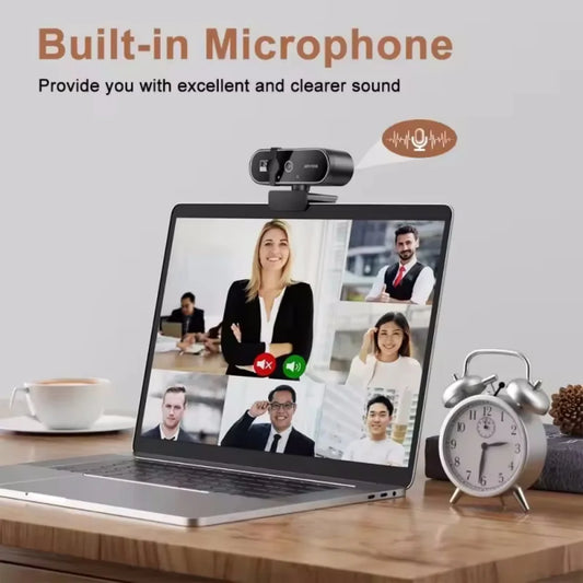 4K Auto Focus 1080p Computer Webcam High Definition Network Usb Live Broadcast Professional 2k Full HD Webcamra with Microphone
