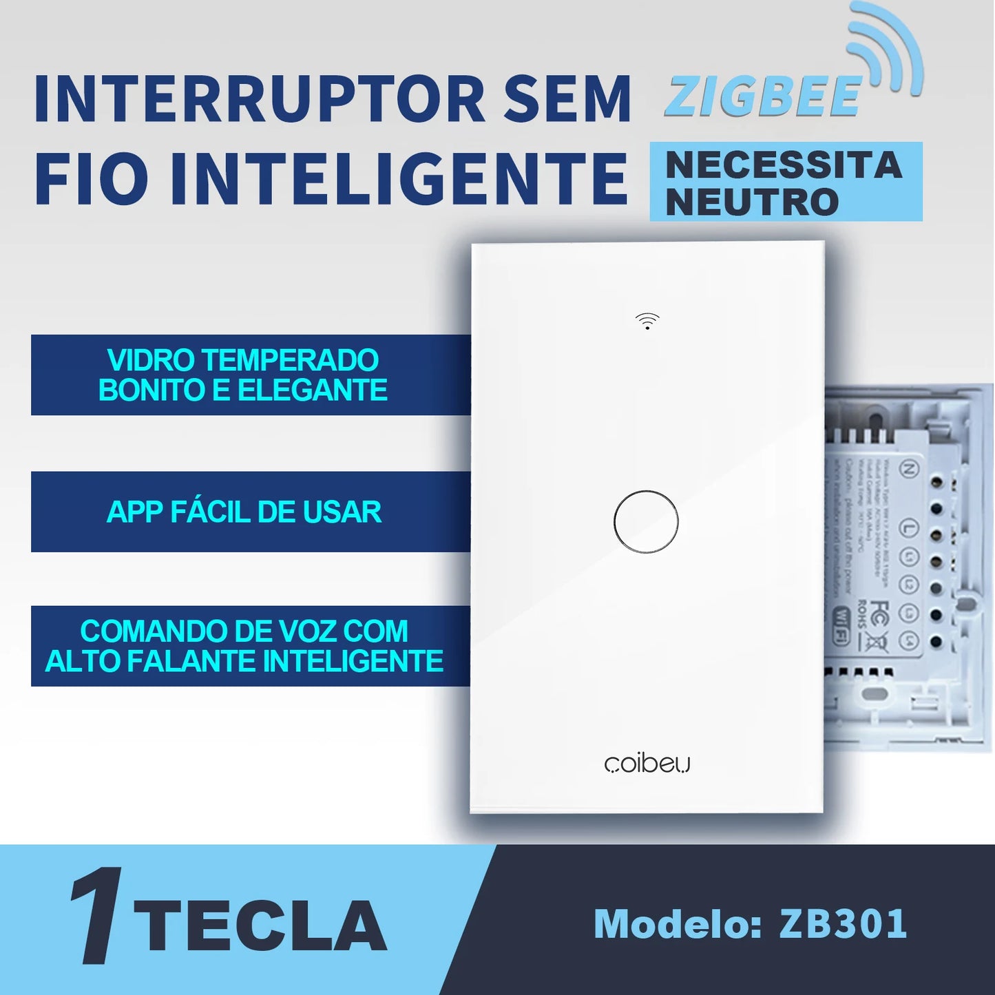Zigbee, Smart Switch, Control, Smart Socket, Switch, Zigbee Switch, Socket Switch, Coibeu
