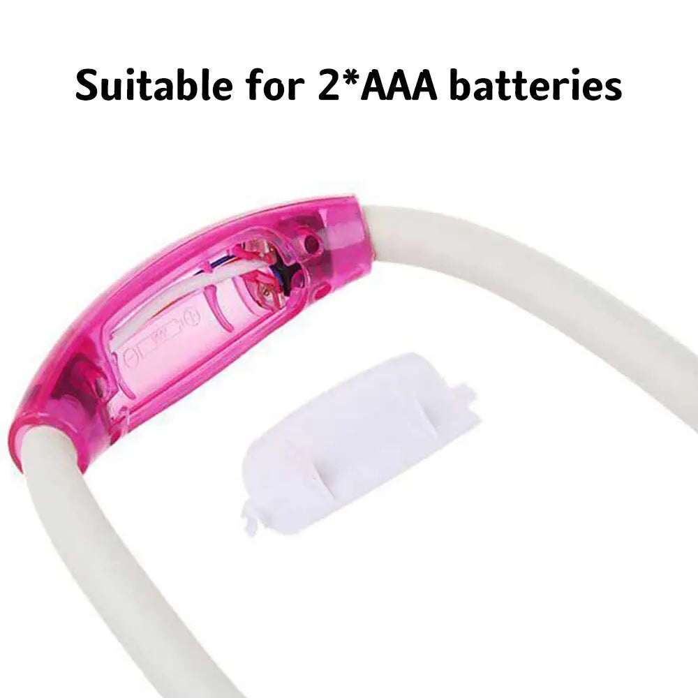LED Neck Lamp Portable Read Book Light Flexible Handsfree Reading Lantern 3 Light Modes Night Working Lights Reading Flashlight