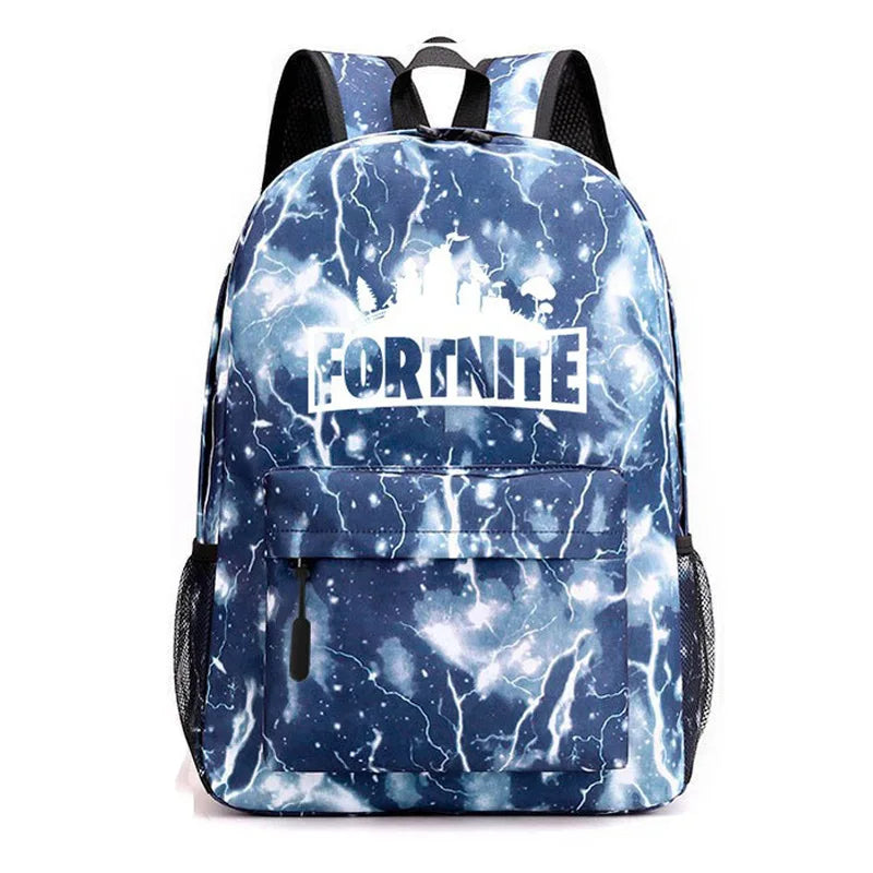 Game Fortnite Backpack for Boys Girls Light Weight Bag Anime Schoolbag Student Kawaii Backpack Back To School Supplies Gift