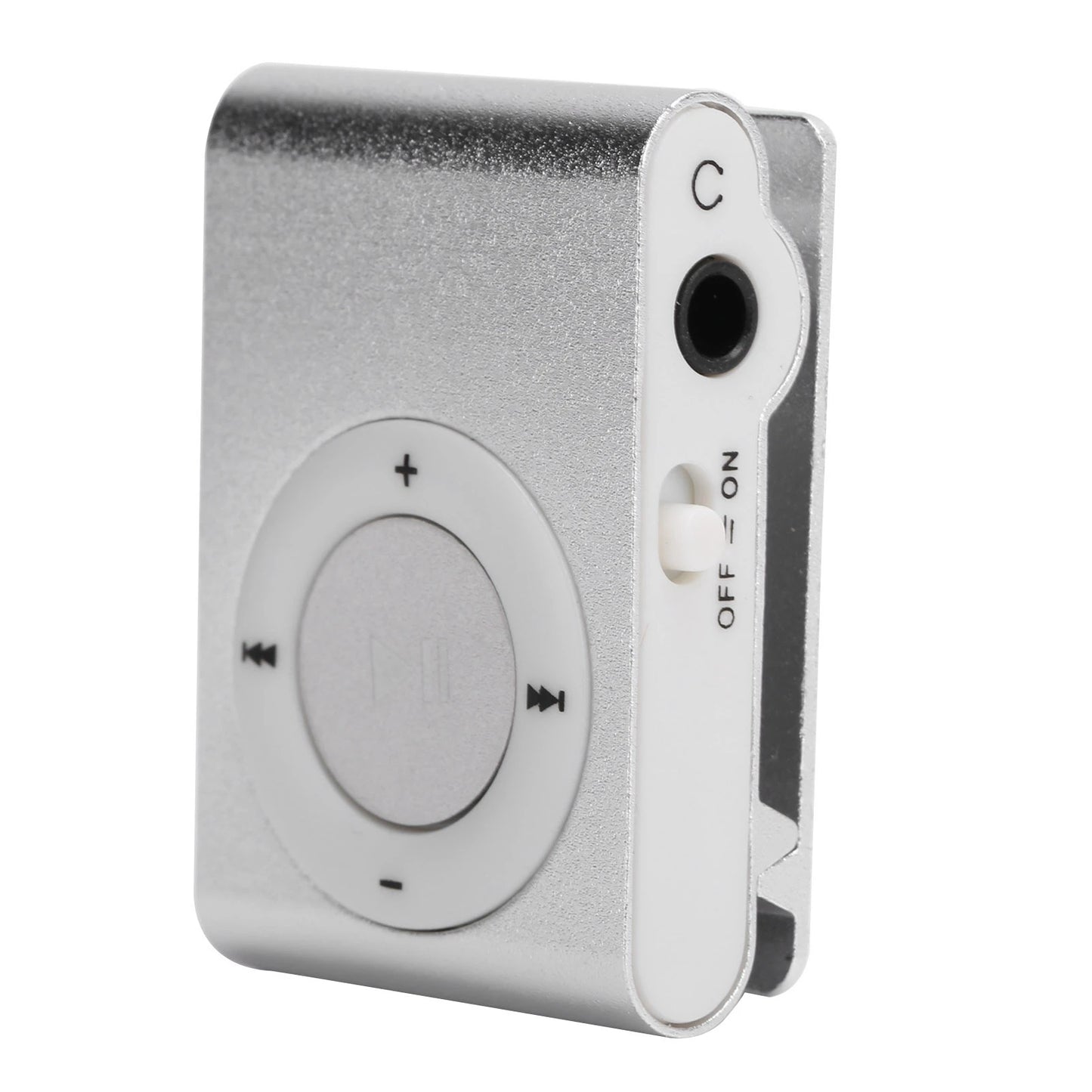 Portable MP3  Digital Music Media Player MiniMP3 BackClip Player with Earphone and USB Cable Sports MP3 Player Mini Music Player